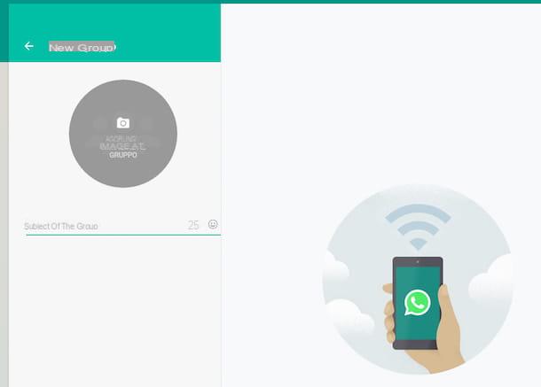 How to create a group on WhatsApp