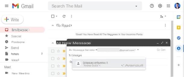How to create a group on Gmail