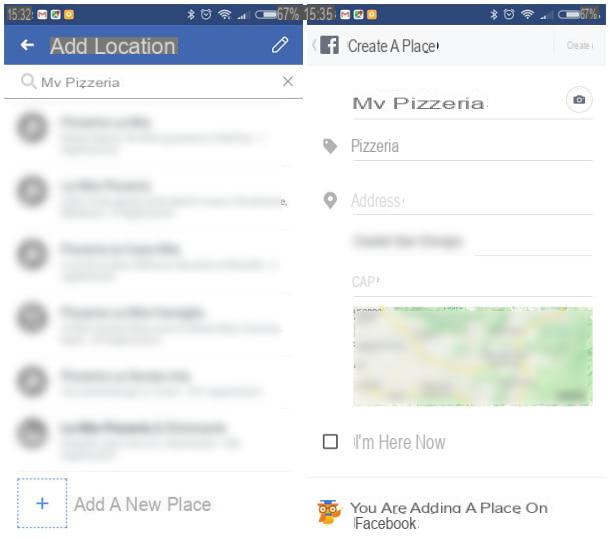 How to create a place on Facebook