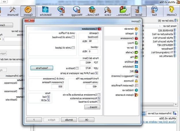 How to configure eMule