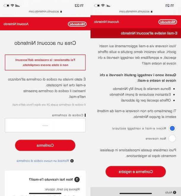 How to create a Nintendo Account