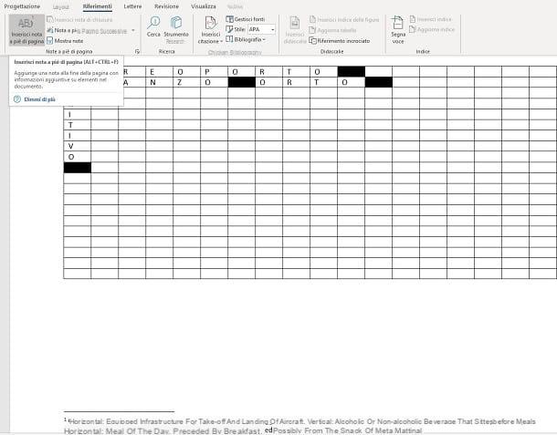 Comment créer une grille de mots croisés dans Word