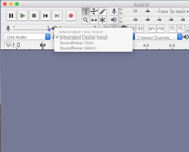 How to record with Audacity