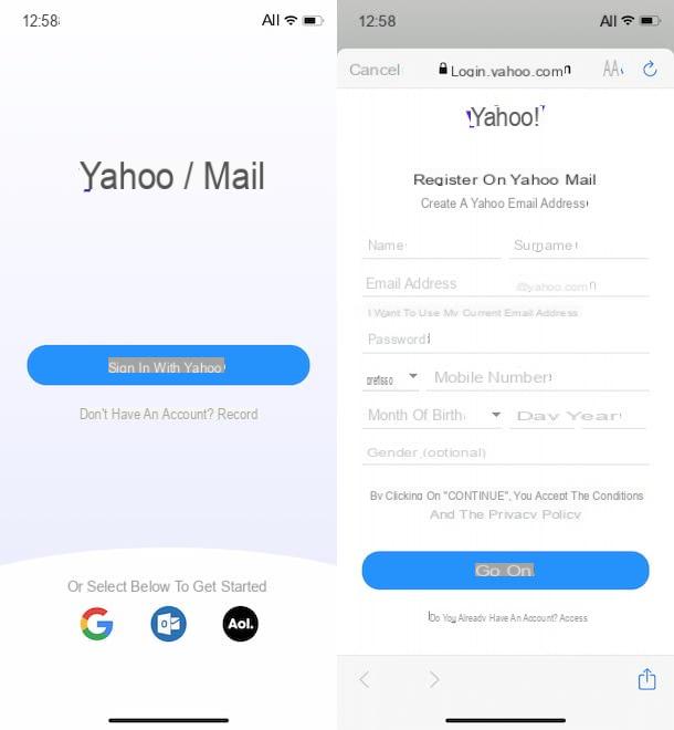 Como criar e-mails do Yahoo