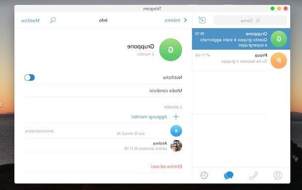 How to create a group on Telegram