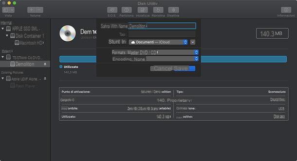 How to create disk image