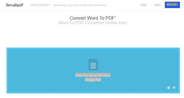 How to create PDF from Word