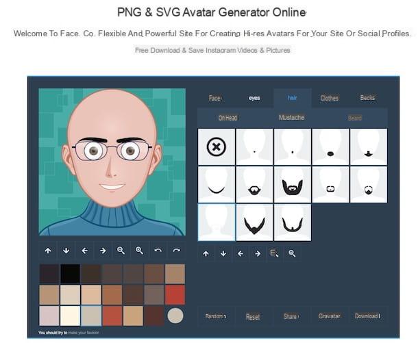 How to create your own avatar