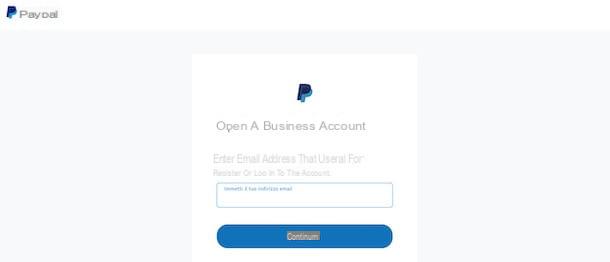 How to create PayPal accounts