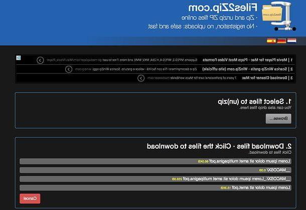 How to create and open zip archives online