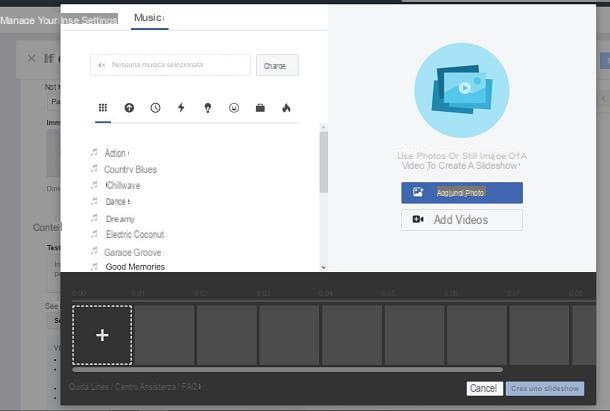 How to create a slideshow on Facebook