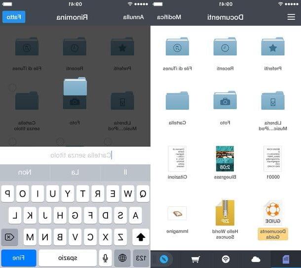 How to create iPhone folders