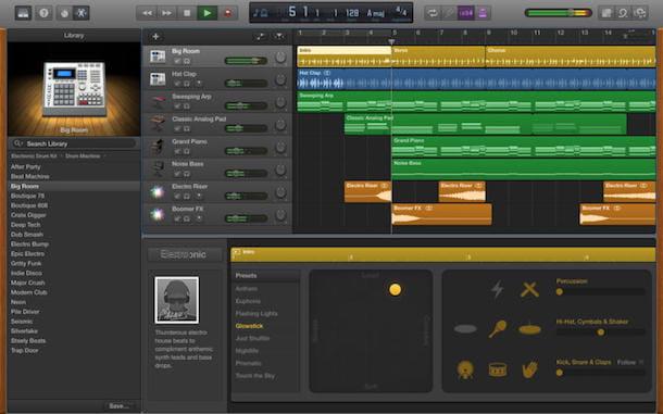 Programs to create backing tracks