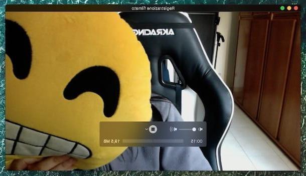 Como gravar vídeo com a webcam do Mac