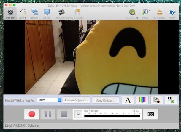 How to record video with the Mac webcam