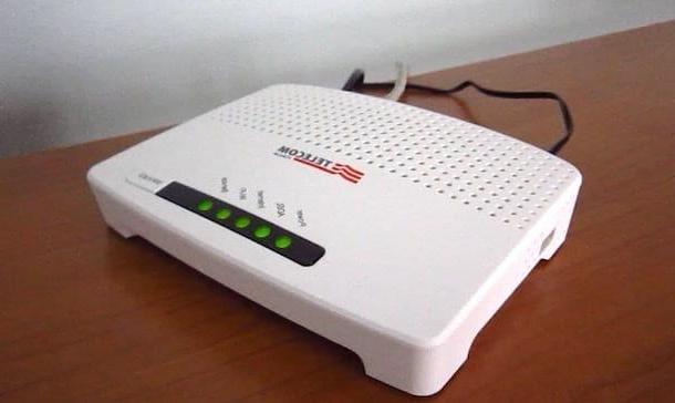 How to configure Telecom modem