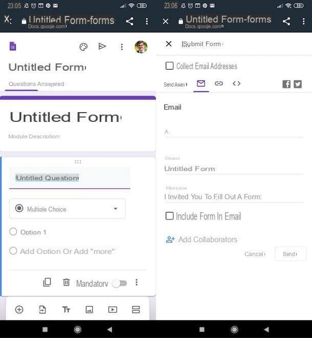 How to create Google Forms