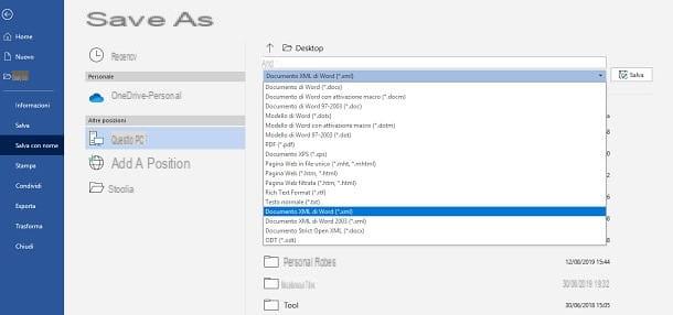 How to create an XML file