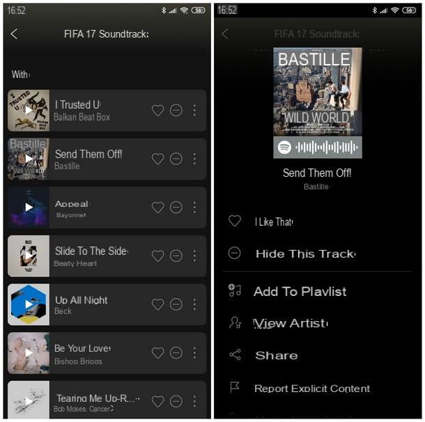 Cómo hacer una lista de reproducción en Android