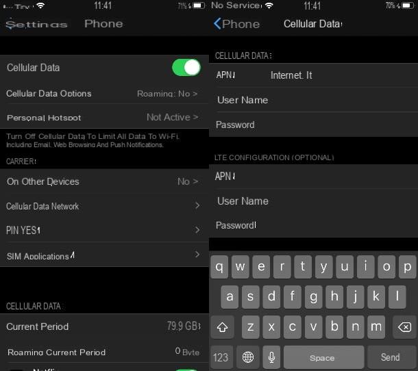 How to configure Internet Wind