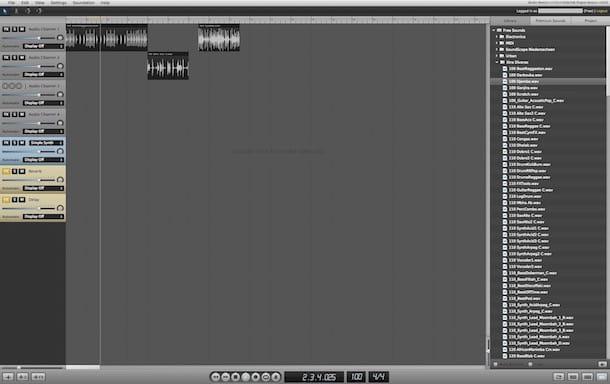 How to create backing tracks