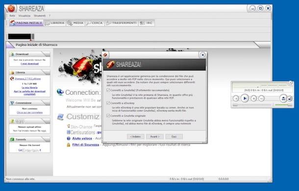 Shareaza: Descarga y configura Shareaza en la ciudad