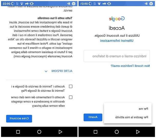 Cómo crear una cuenta canadiense en Android