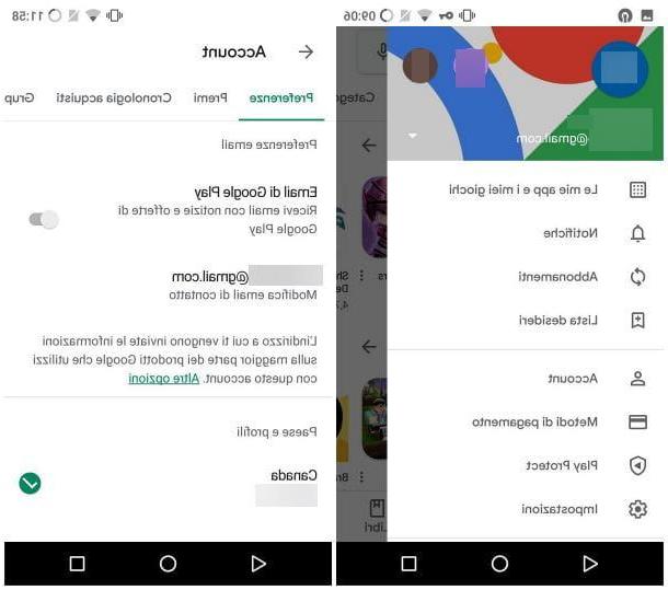 Cómo crear una cuenta canadiense en Android