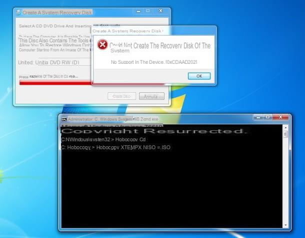 How to create Windows 7 recovery disk